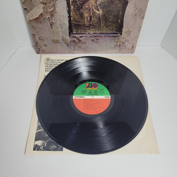 Led Zeppelin IV 1971 LP Vinyl SD 7208 Atlantic Records - Picture 5 of 7